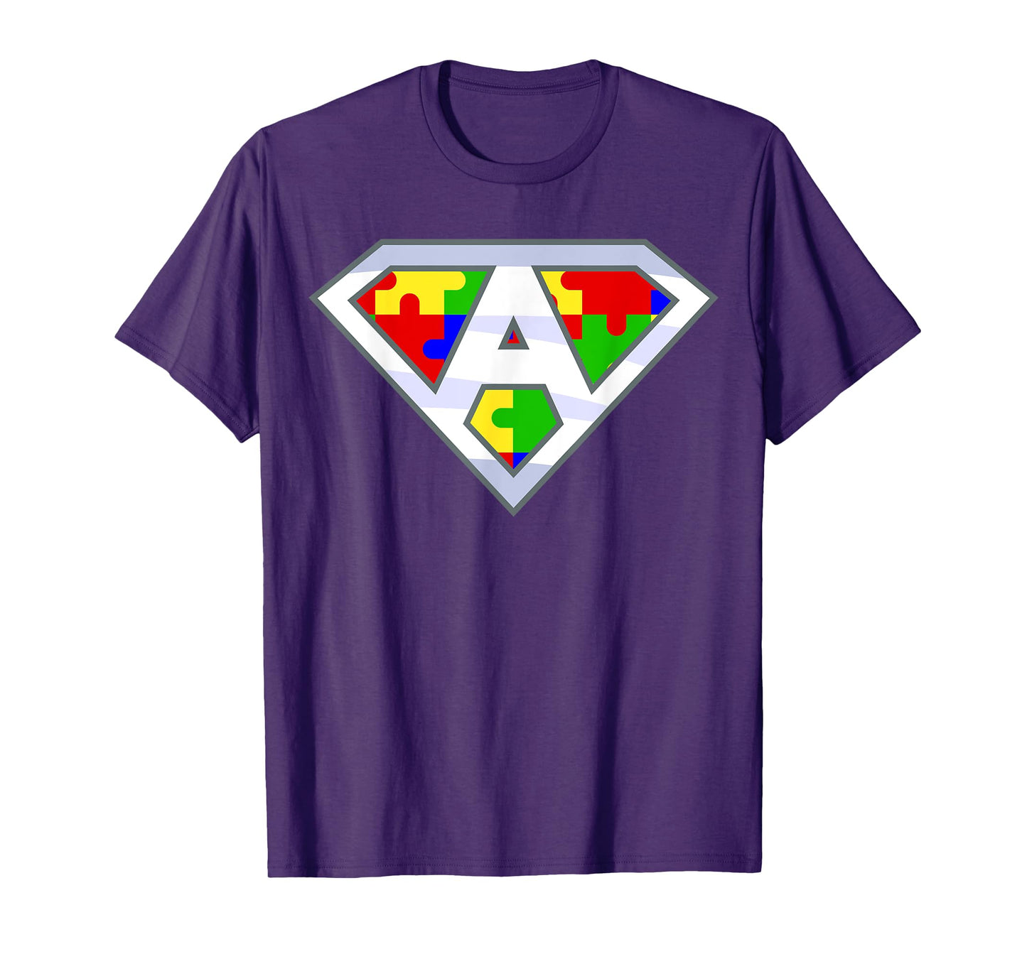 Autism Awareness Day Superhero T-Shirt T-Shirt
