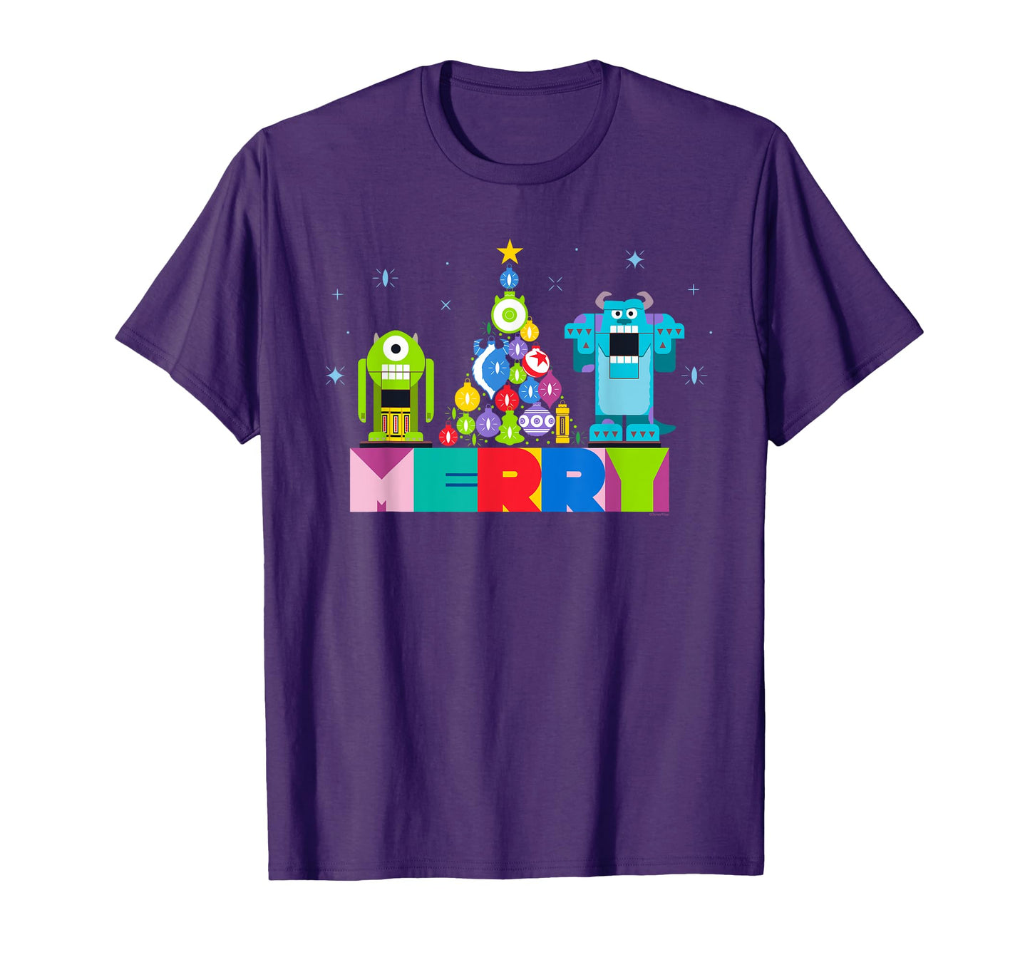 Disney and Pixar’s Monsters, Inc. Christmas Nutcrackers T-Shirt