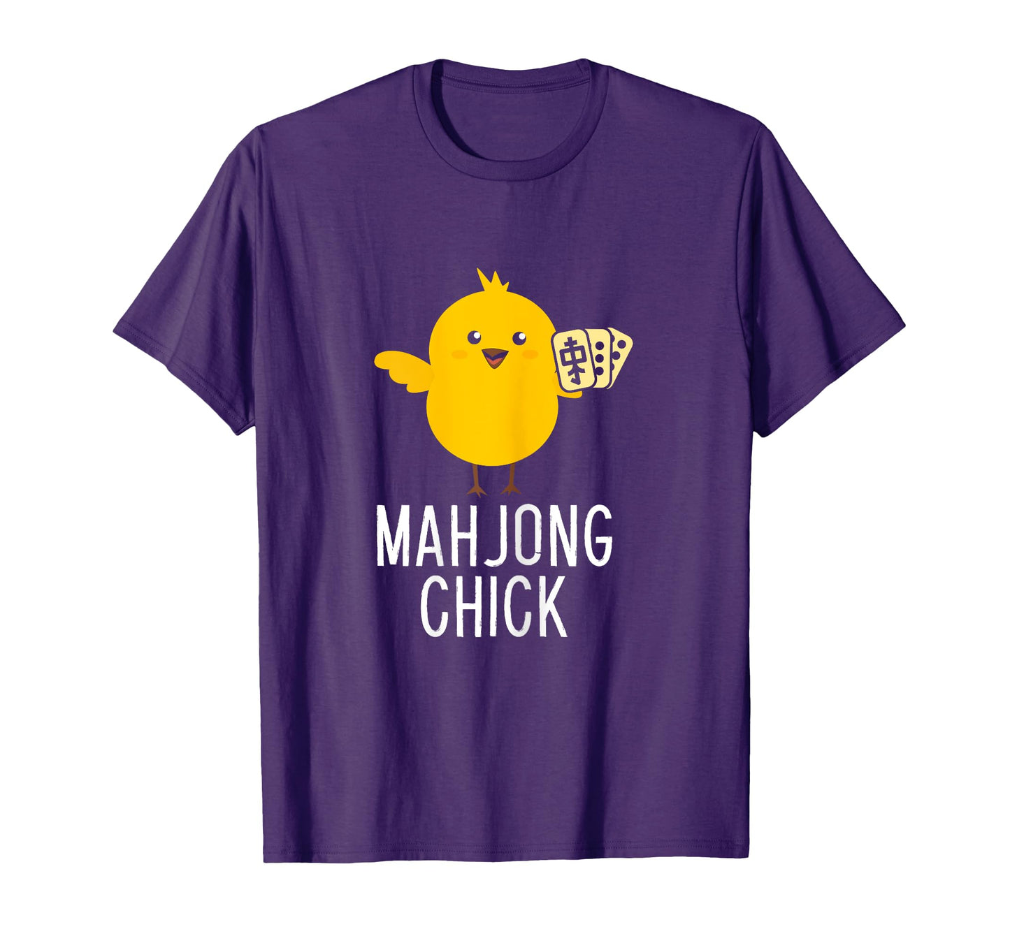 Mahjong Chick Player Board Game Mah-Jongg China Solitaire T-Shirt
