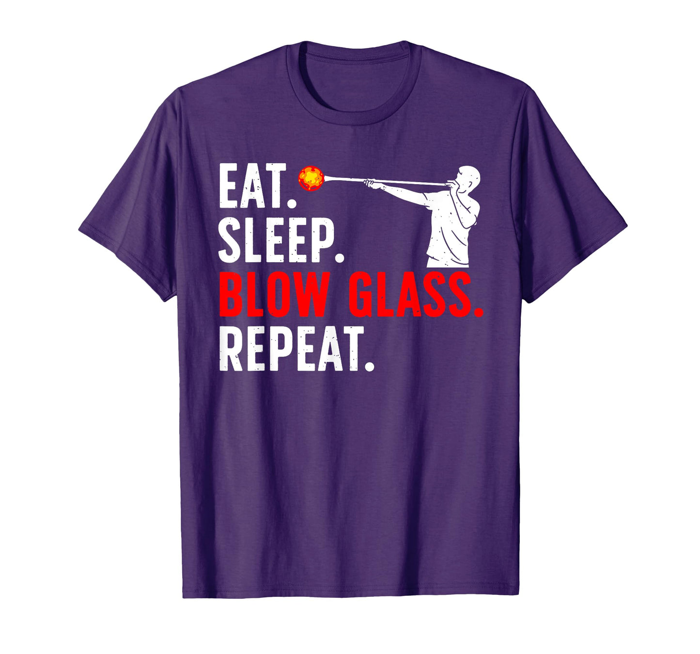Funny Glassblowing For Men Women Glass Blowing Glassblower T-Shirt
