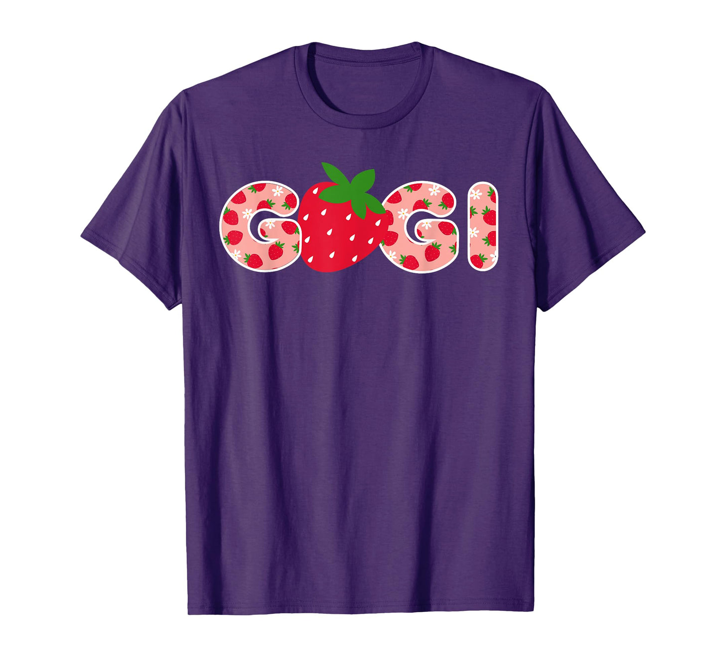 Gigi Strawberry First Birthday Funny Strawberry T-Shirt