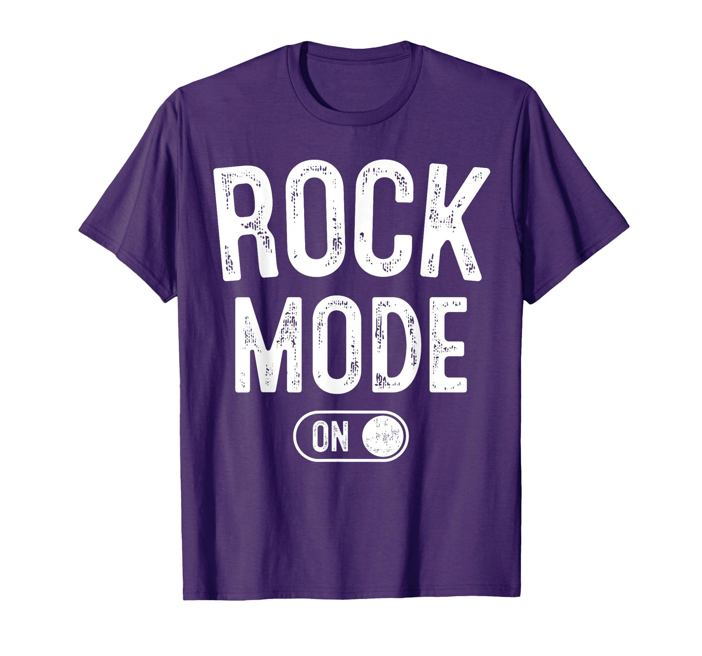 Rock Mode On Funny Rocker Gift Guitar Lover Guitarist T-Shirt