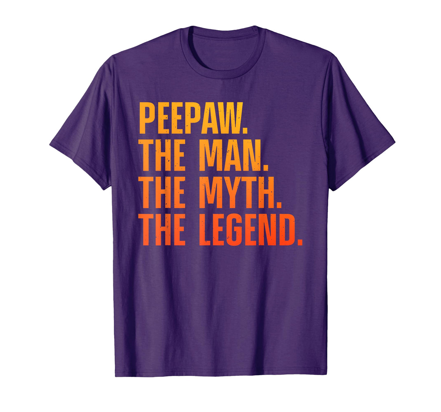 Peepaw Design For Grandpa Grandfather From Grandkids Peepaw T-Shirt
