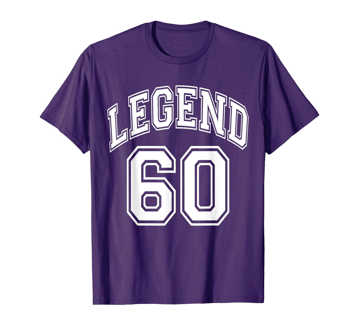 Legend 60 Number Varsity Team - 60th Birthday & 60 Years Old T-Shirt