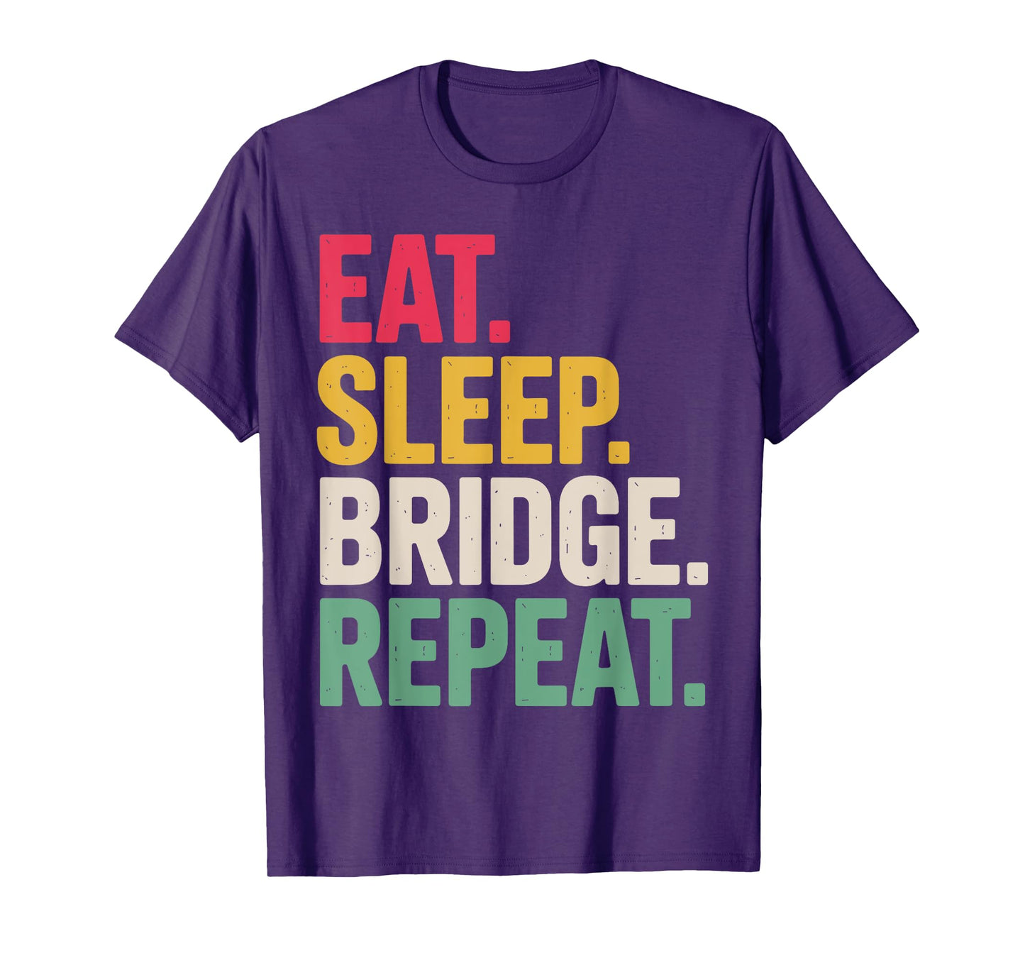Cool Bridge Player Art for Men Women Card Game Player Bridge T-Shirt