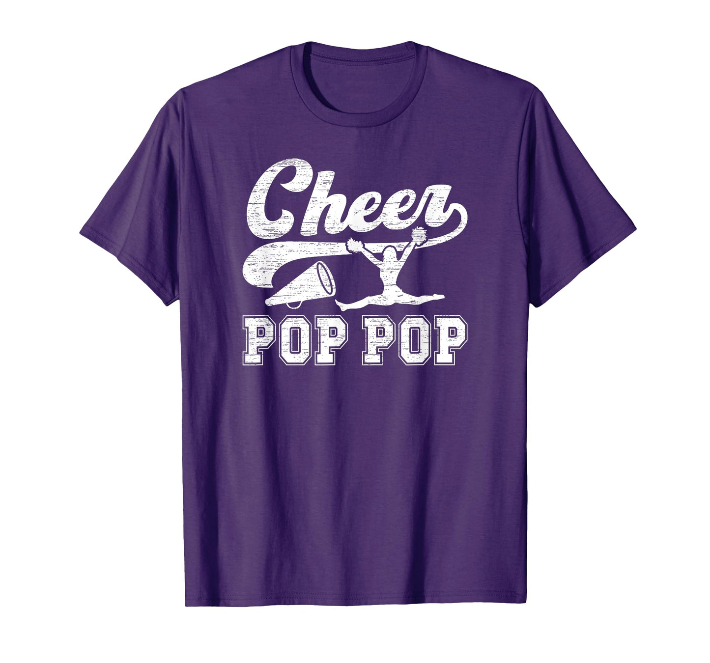 Cheer Pop Pop Of A Cheerleader Pop Pop Cheerleading Pop Pop T-Shirt