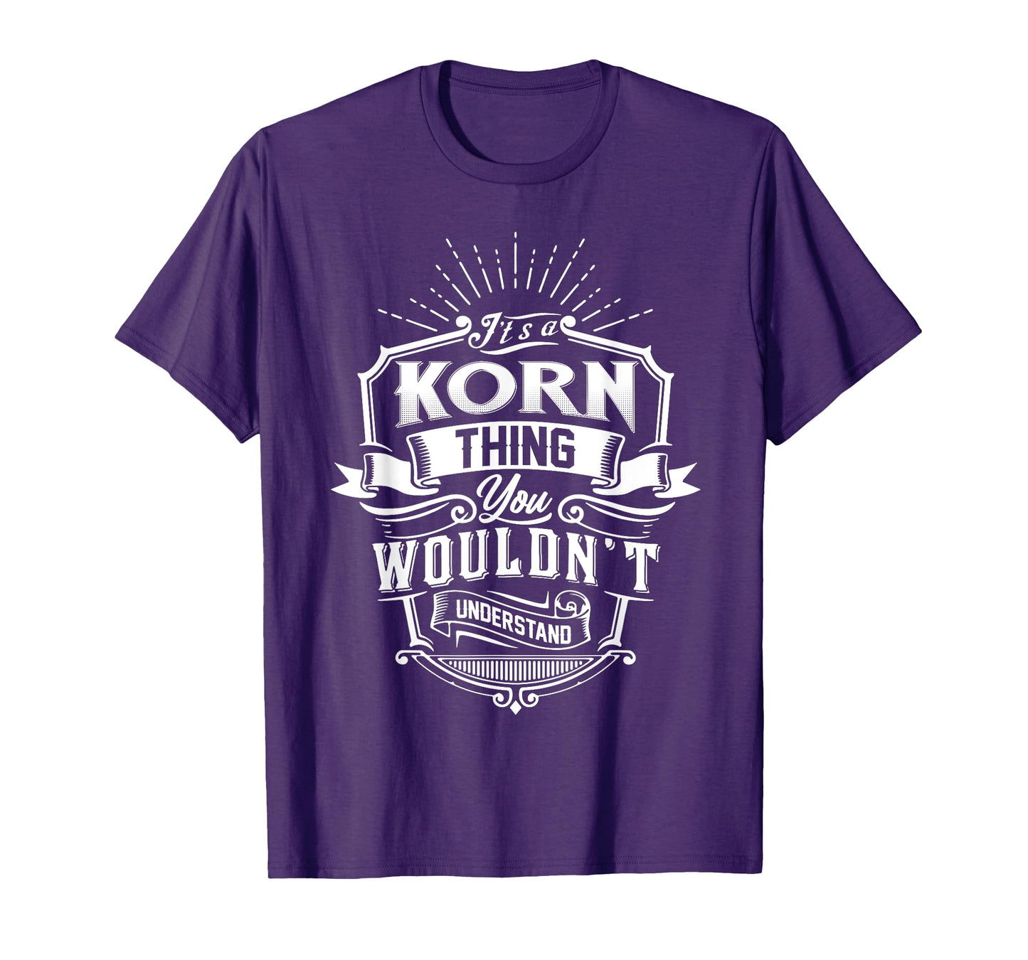 It's A KORN Thing You Wouldn't Understand Name Vintage T-Shirt