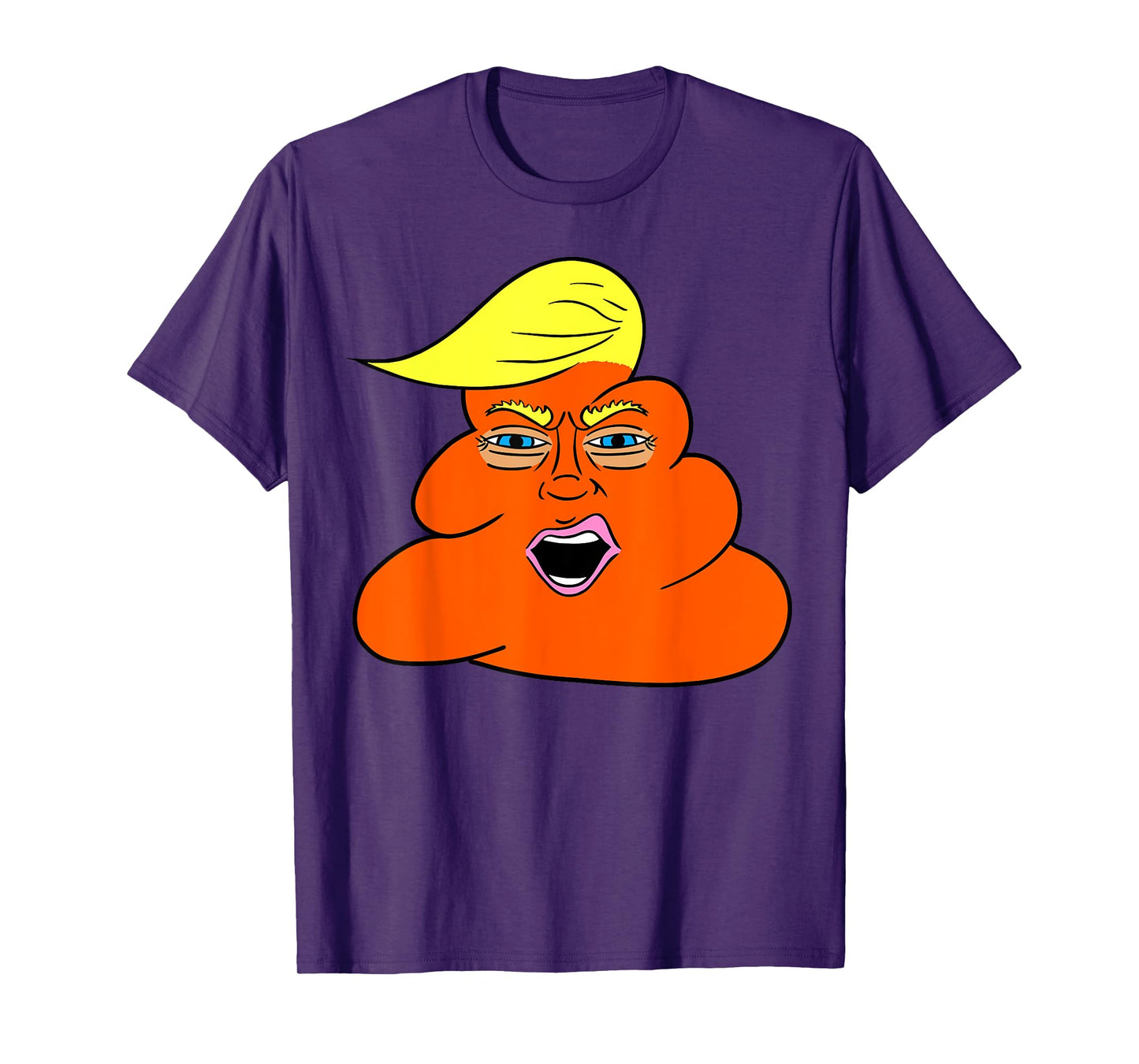 Trump Hairt Orange Turd Shit T-Shirt