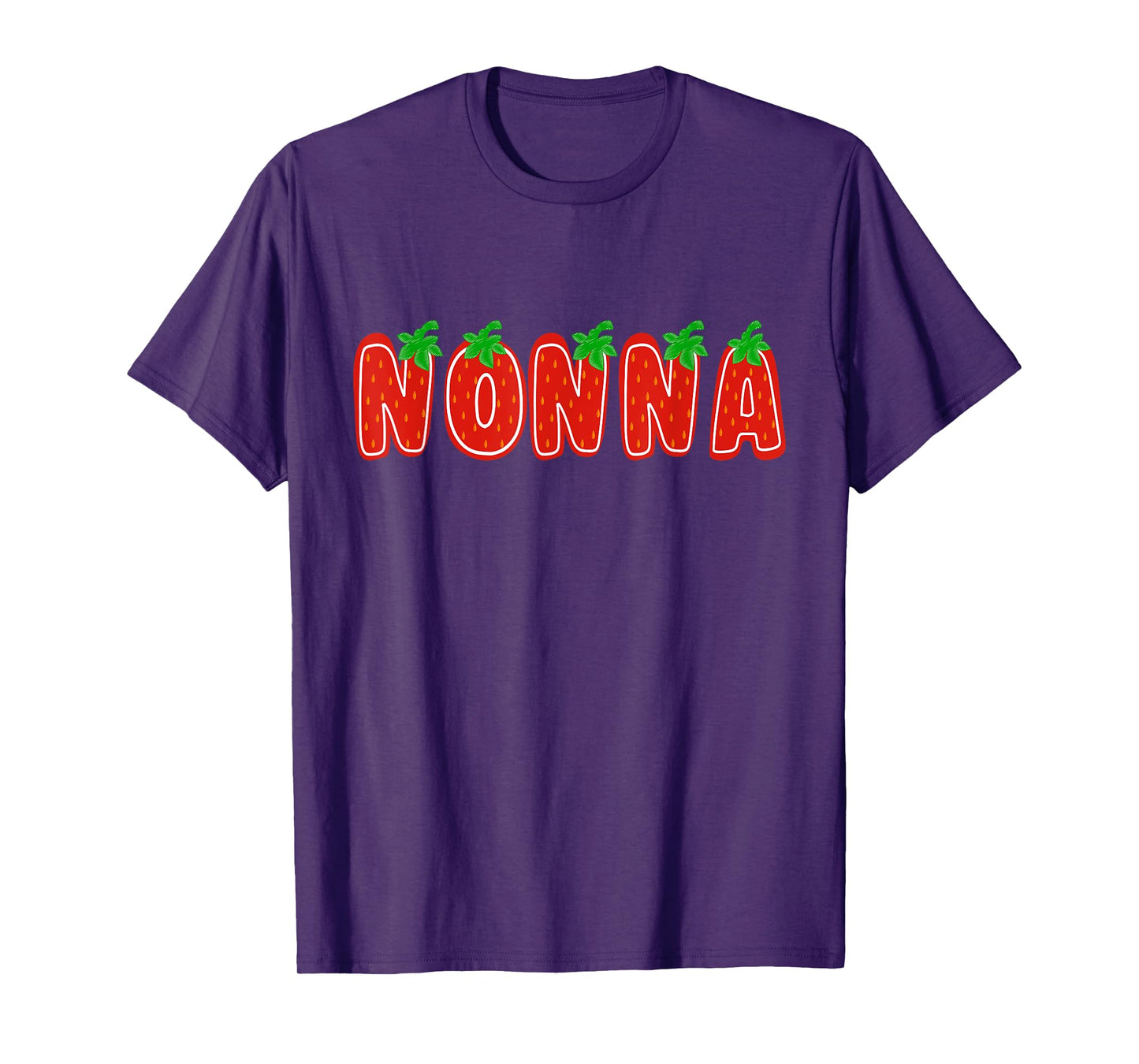 Strawberry Nonna Fruit Funny 1St Birthday Family Matching T-Shirt