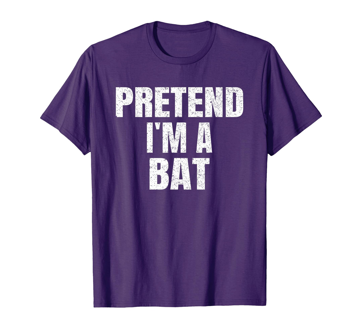 Pretend I'm A Bat Family Group Easy Halloween Costume T-Shirt