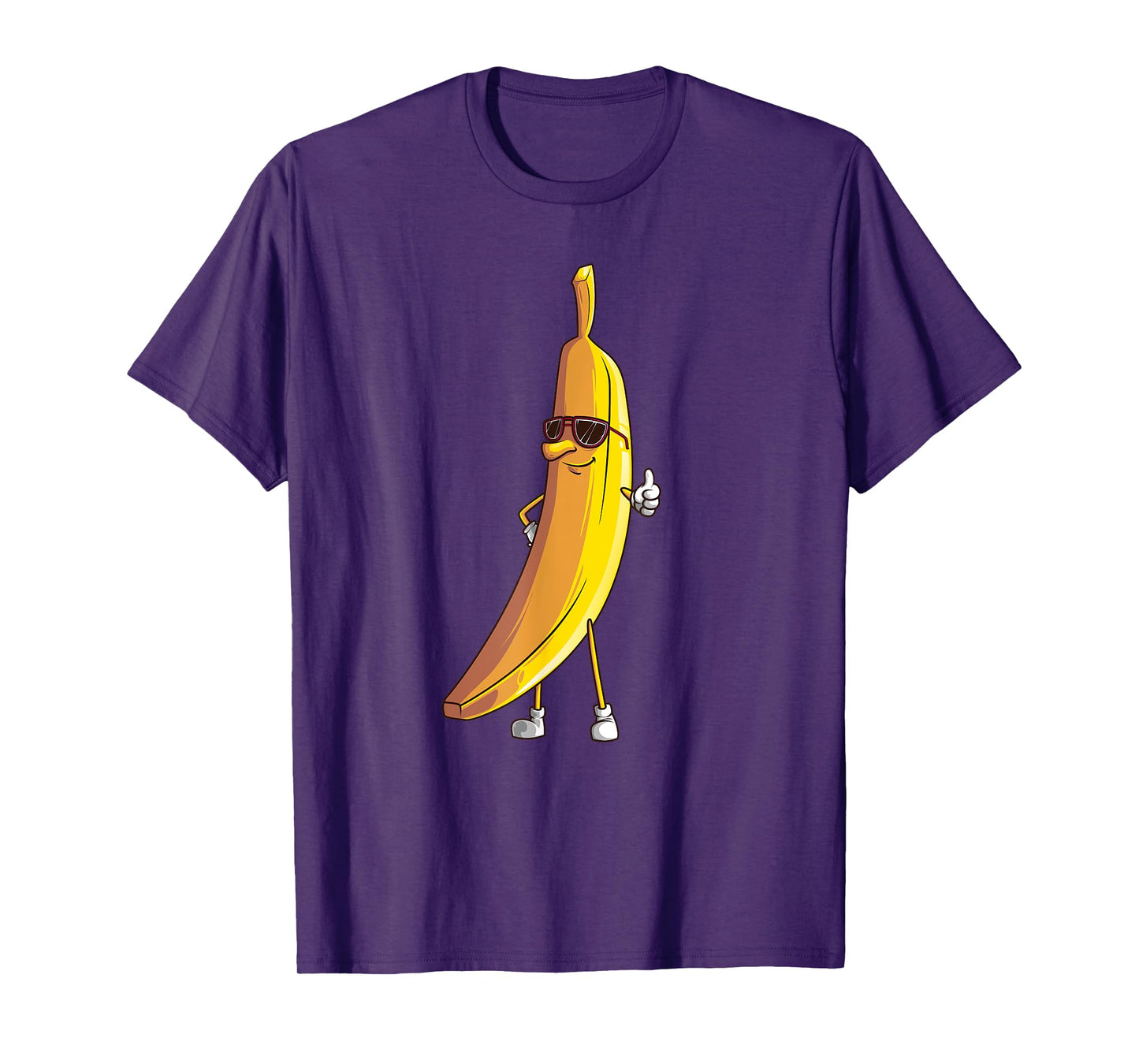 Cool Banana Wearing Sunglasses | Funny Fruit Eyewear Gift T-Shirt