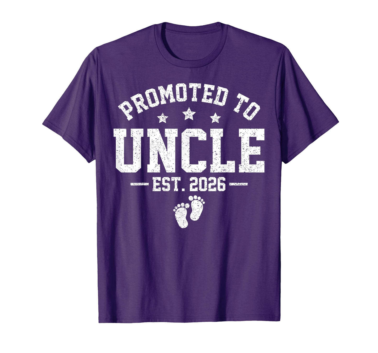 Promoted to Uncle est. 2026 Baby Announcement for Uncle T-Shirt