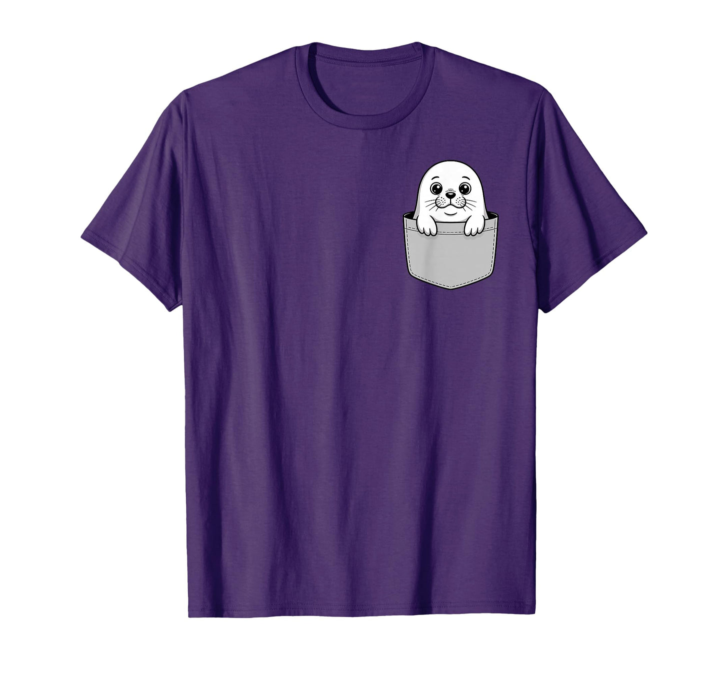 Funny Seal Art for Men Women Kids Sea Lion Seal Lover Seal T-Shirt