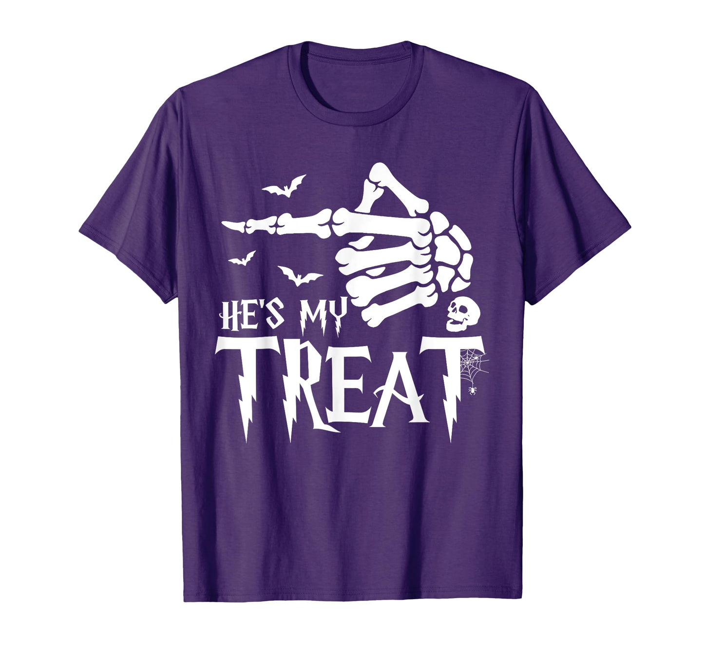 Funny Halloween Costume Couple Skeleton Matching Set Couples T-Shirt