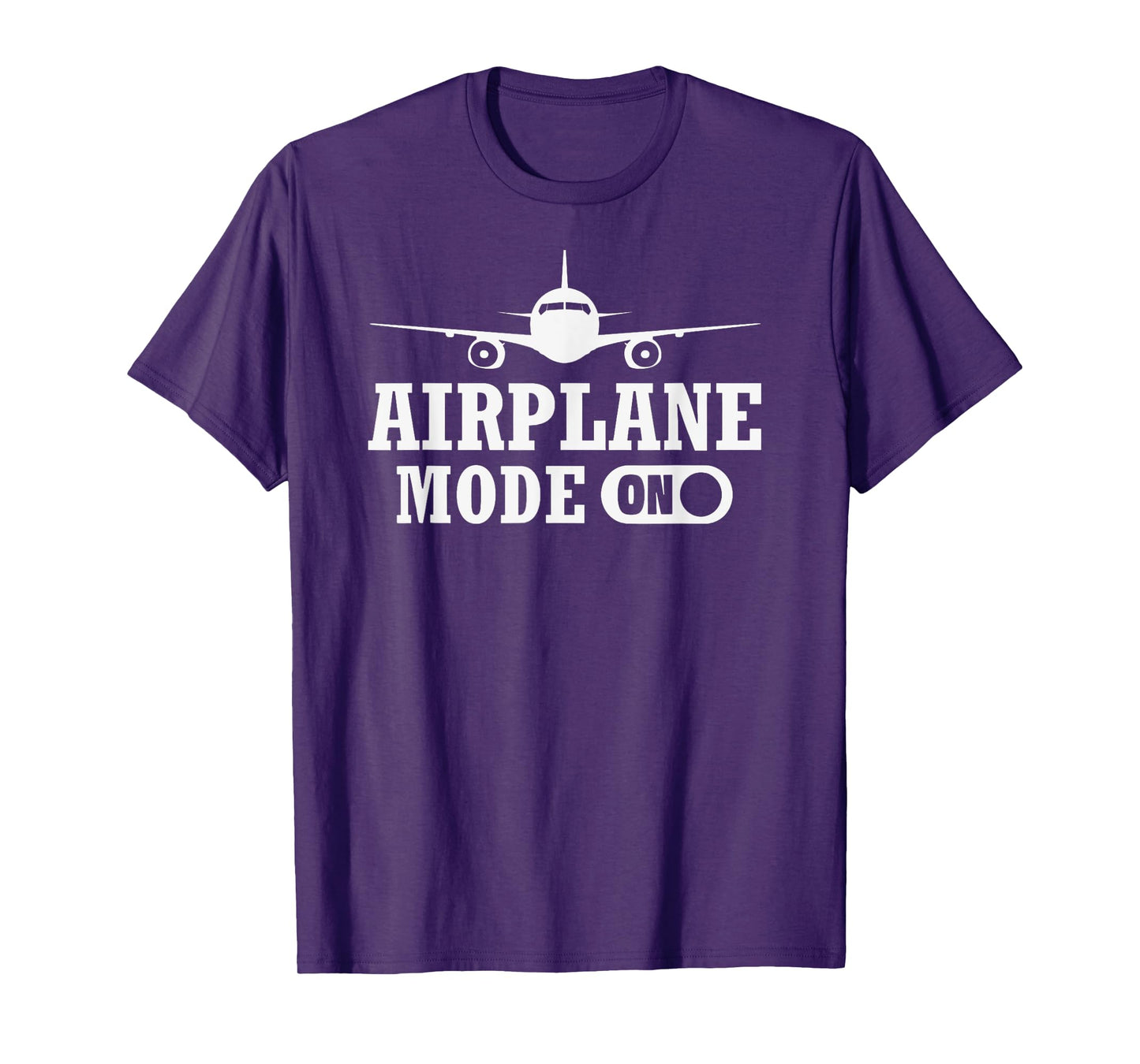 Funny Pilots Aviation Flight Airplane Pilot Mode On Men T-Shirt