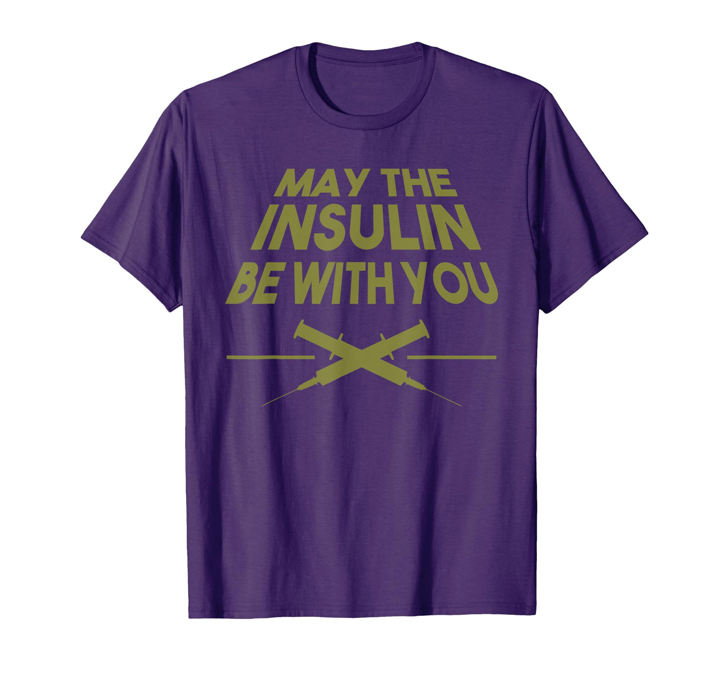 Funny Type 1 Diabetes Gift Diabetic Men Women Kids Children T-Shirt
