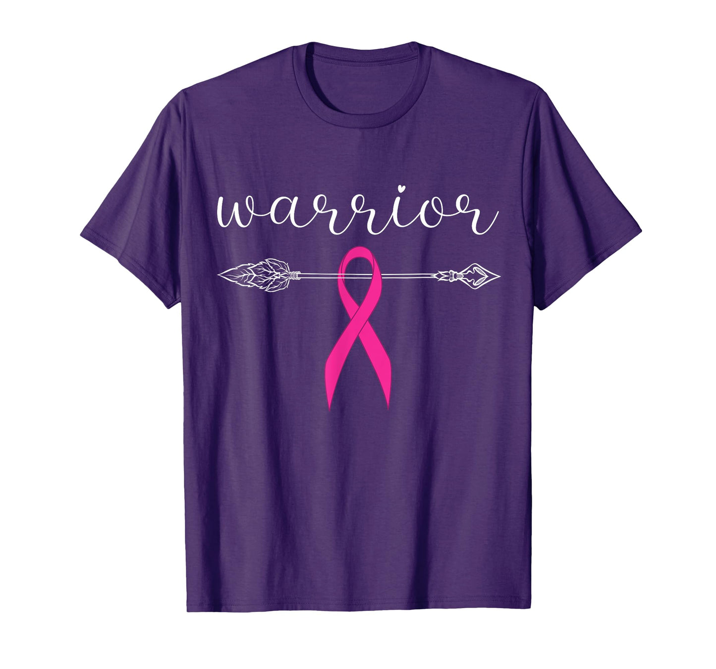 Warrior Survivor Fighter Pink Ribbon Warrior Breast Cancer T-Shirt