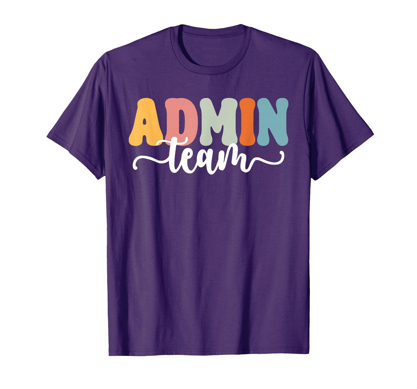 Admin Team Back To School Teachers Students Admin Squad T-Shirt