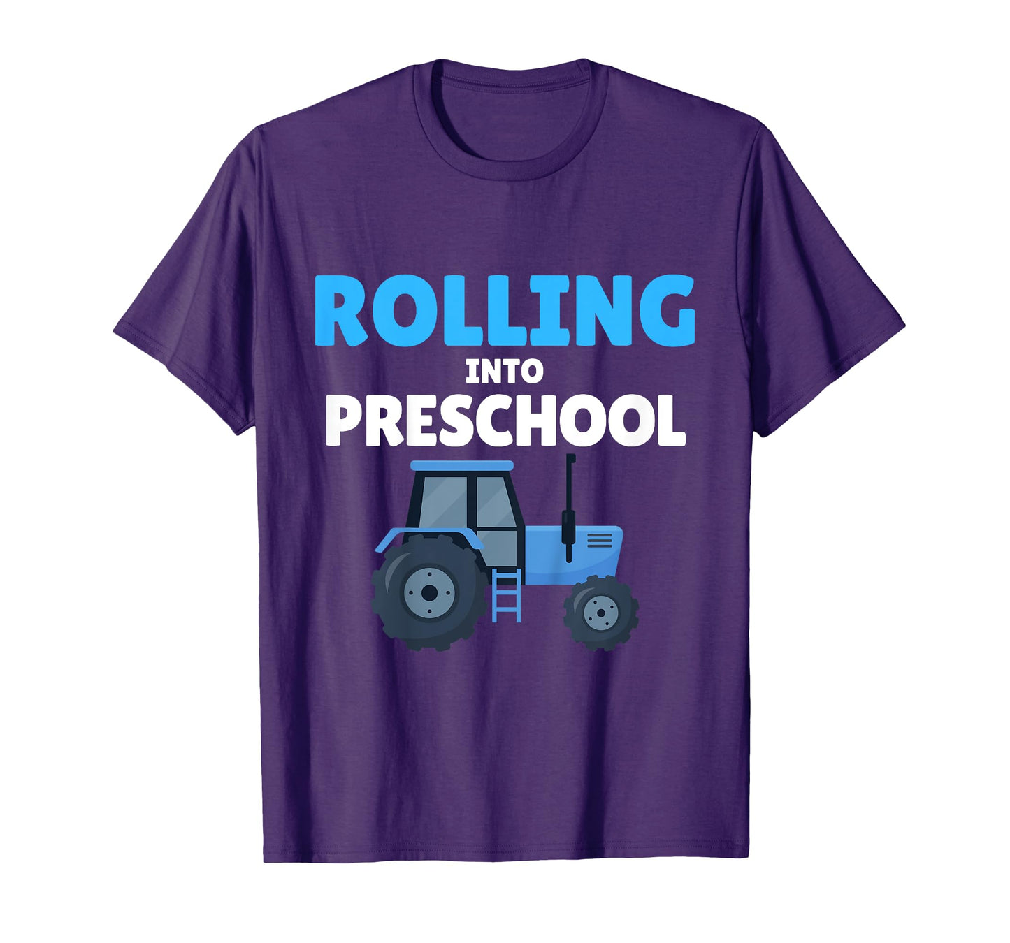 Back to School Tractor Construction First Day of Preschool T-Shirt