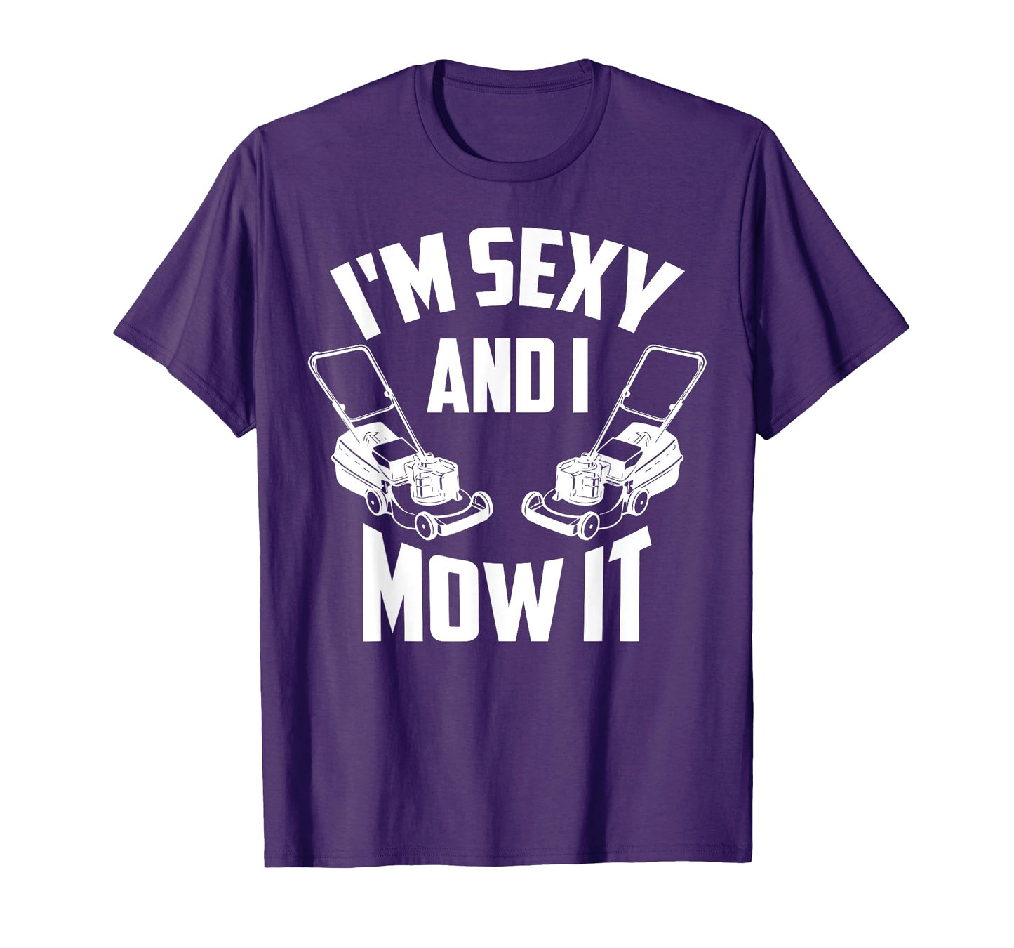 Funny Lawn Mowing Art for Men Women Grass Cutting Landscaper T-Shirt