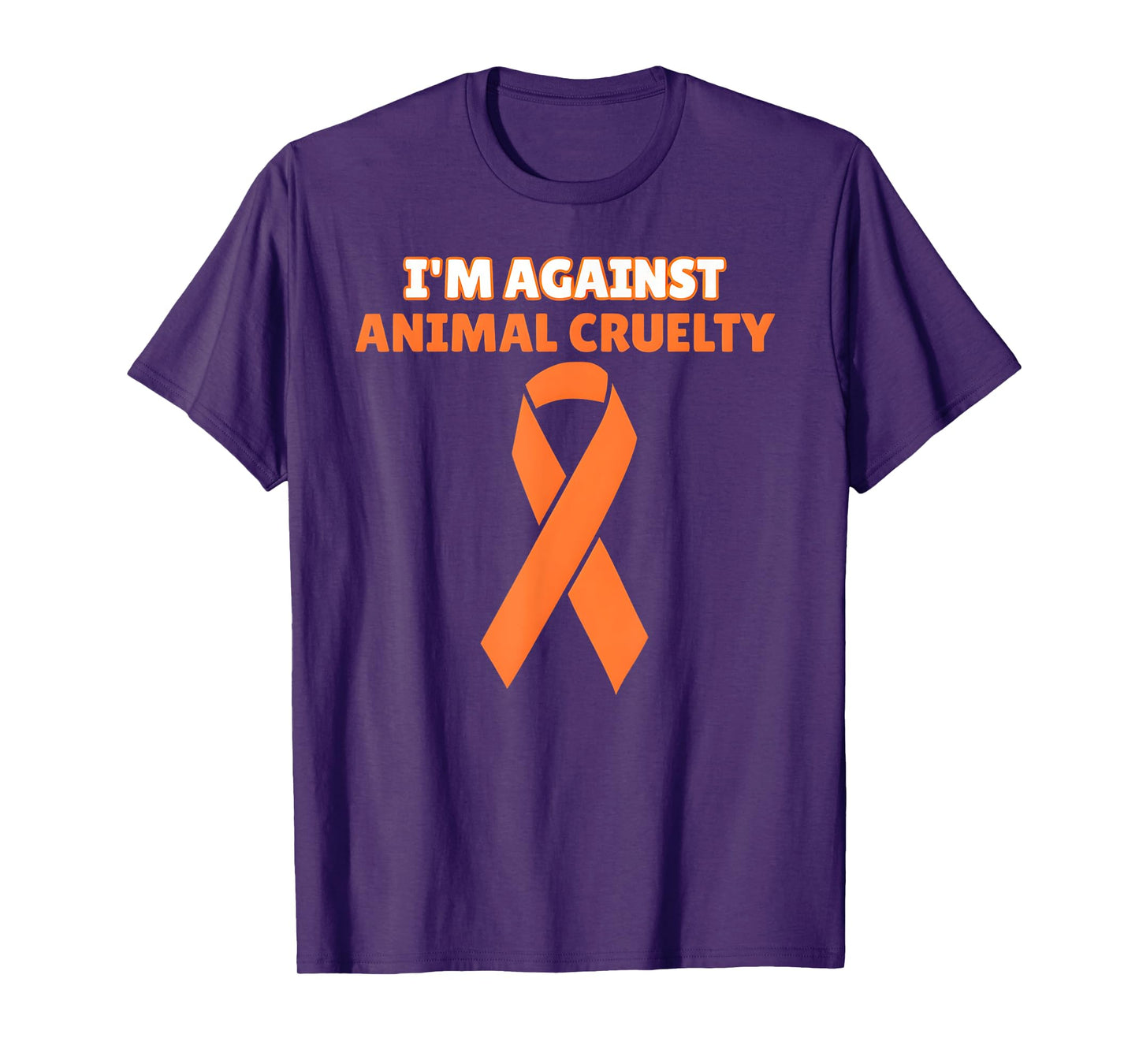 I’m Against Animal Cruelty Animal Rghts Anti Cruelty T-Shirt