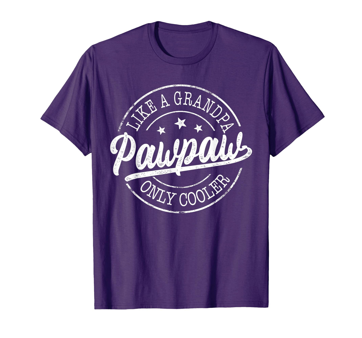 Pawpaw Like a Grandpa Only Cooler Funny Pawpaw Father's Day T-Shirt