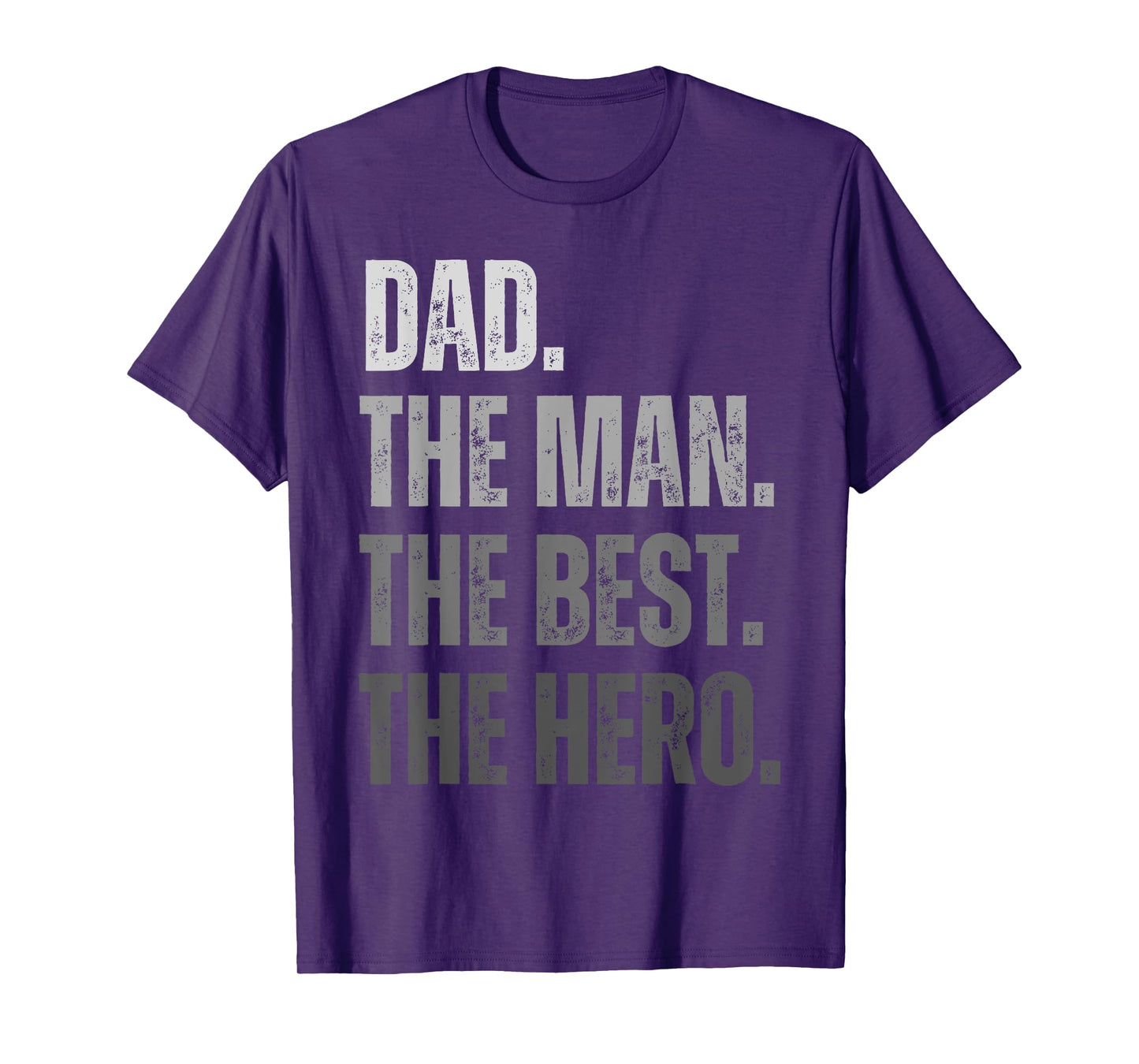 Vintage Dad The Man The Best The Hero Father's Day for Men T-Shirt