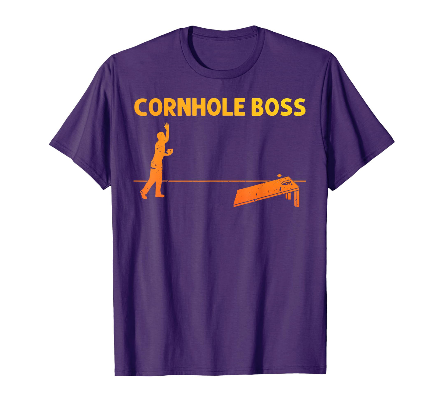 Cool Cornhole Art For Men Women Corn Hole Team Player Master T-Shirt