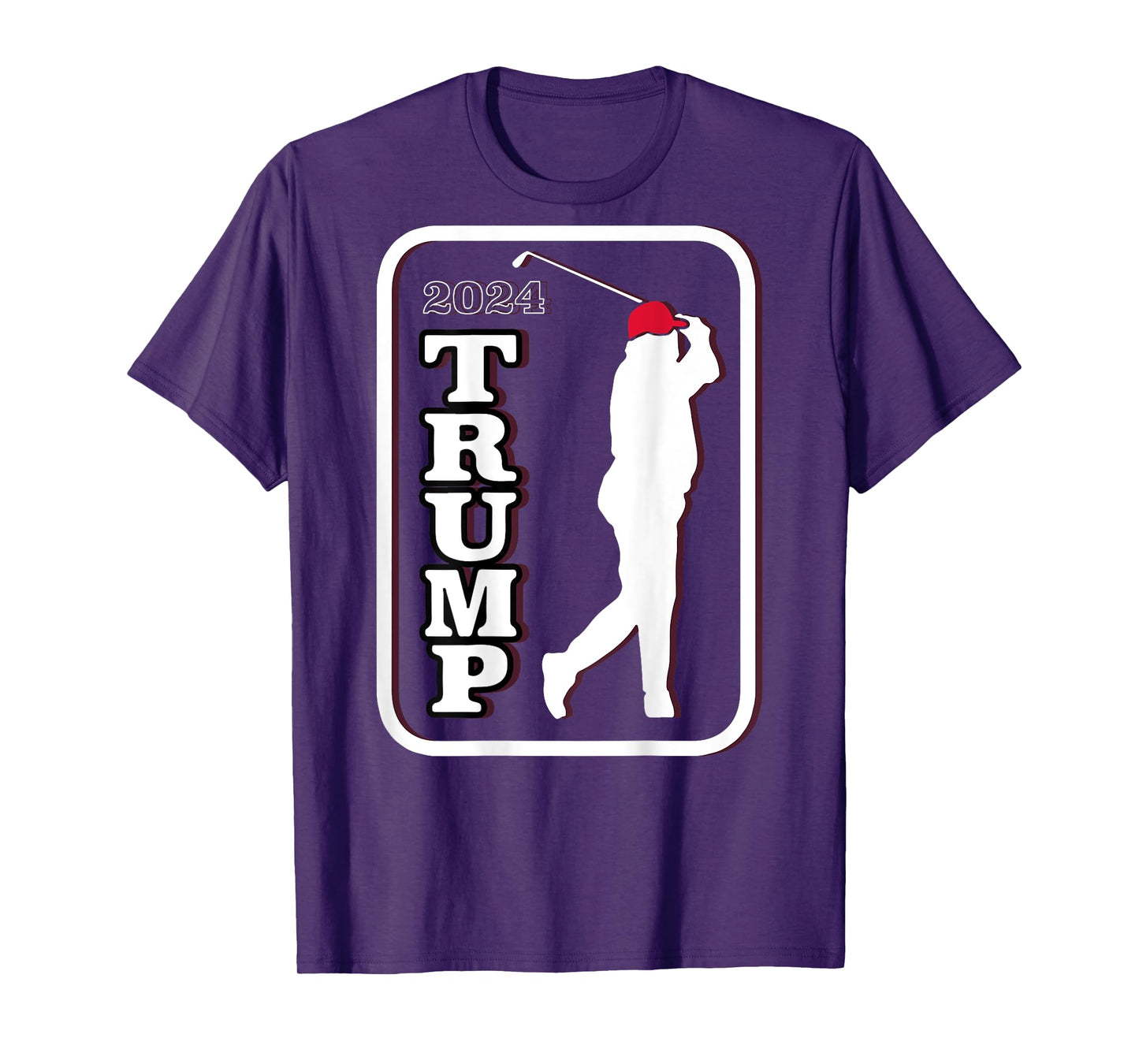 Trump 2024 Golf (on back) T-Shirt