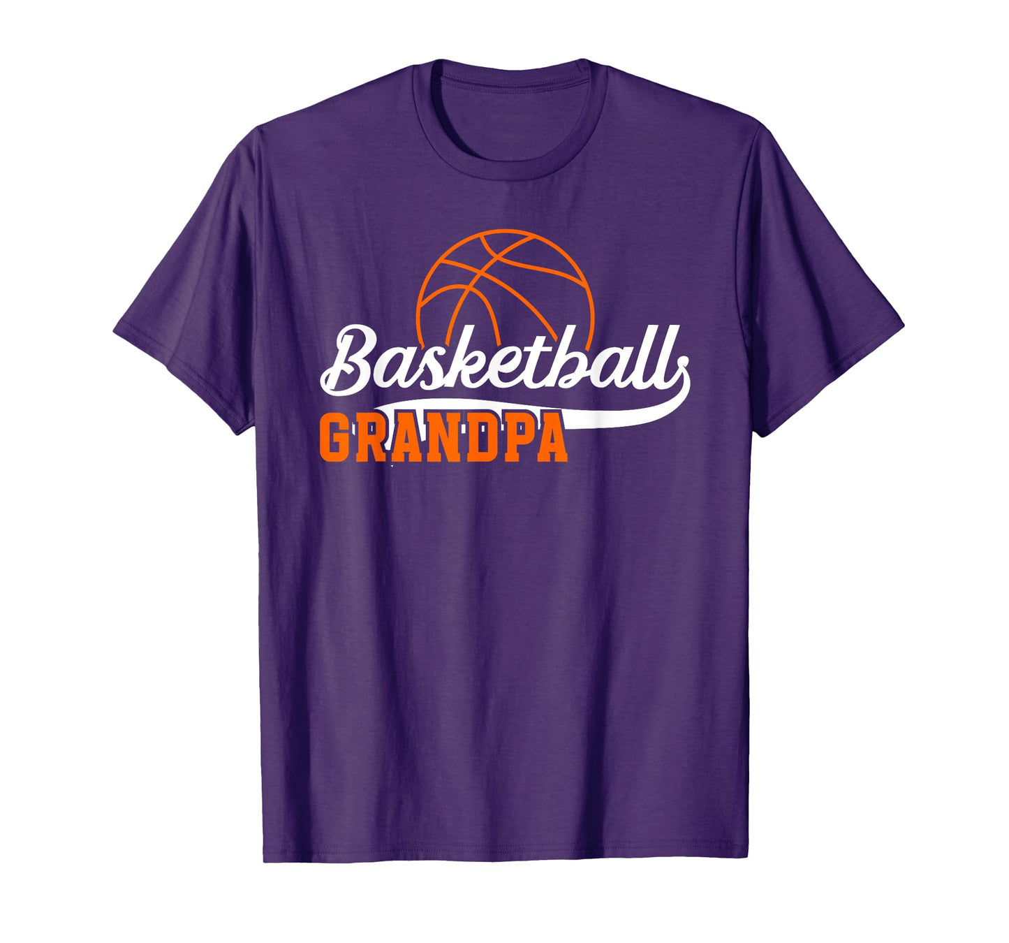 Basketball Grandpa Of A Basketball Player Grandfather T-Shirt