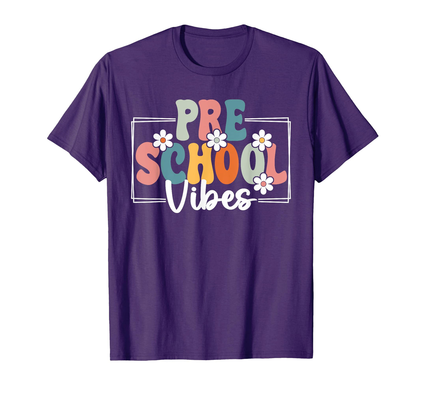 Preschool Vibes Back To School Preschool Team T-Shirt