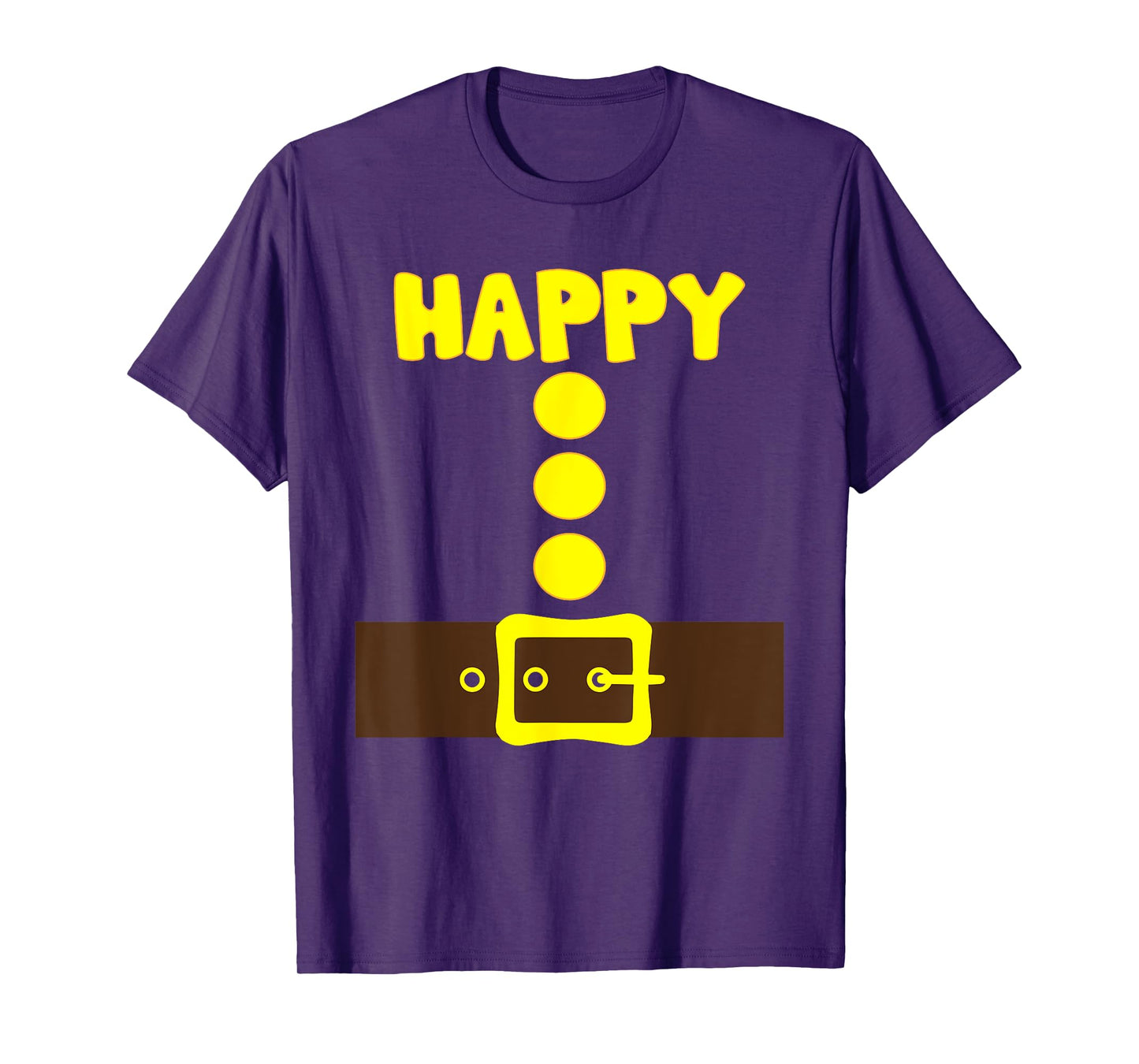Dwarf Halloween Group Matching Family Color Dwarf Costume T-Shirt