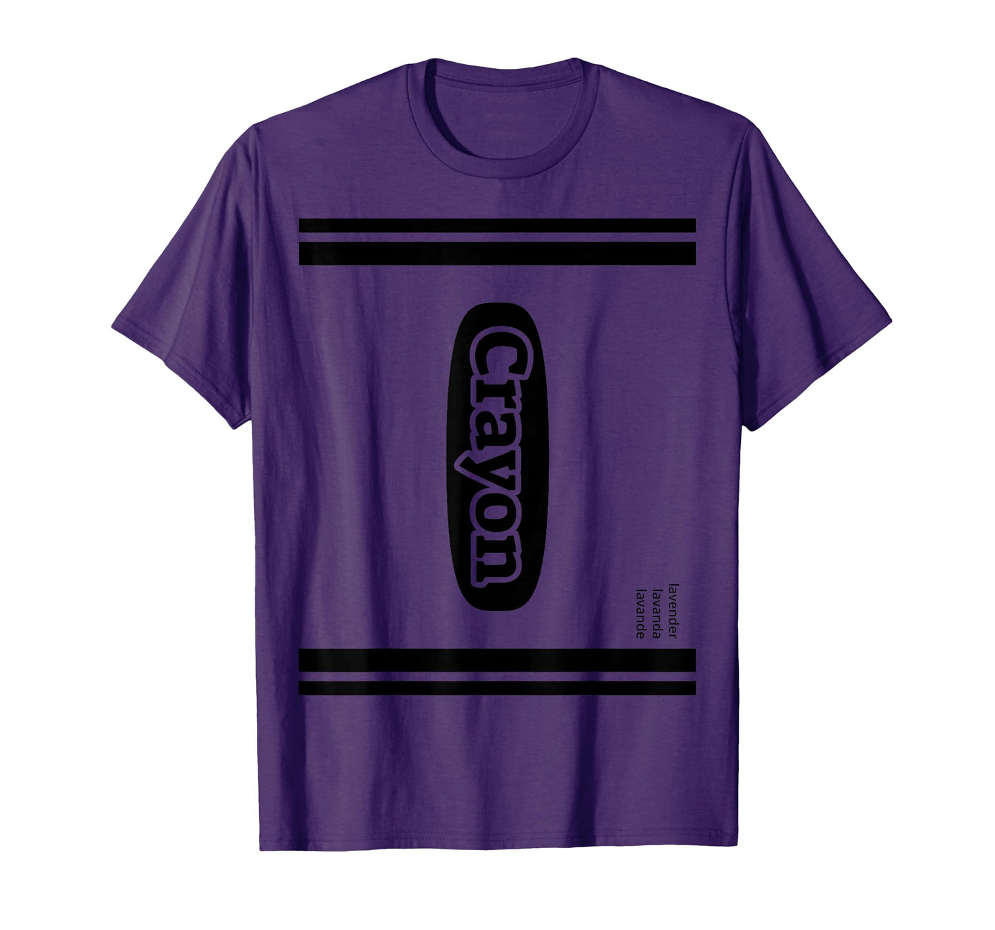 Crayon Lavender Group Costume T-Shirt