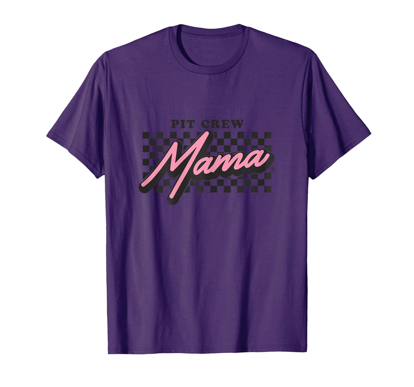 Race Car Birthday Party Racing Family Mama Pit Crew T-Shirt