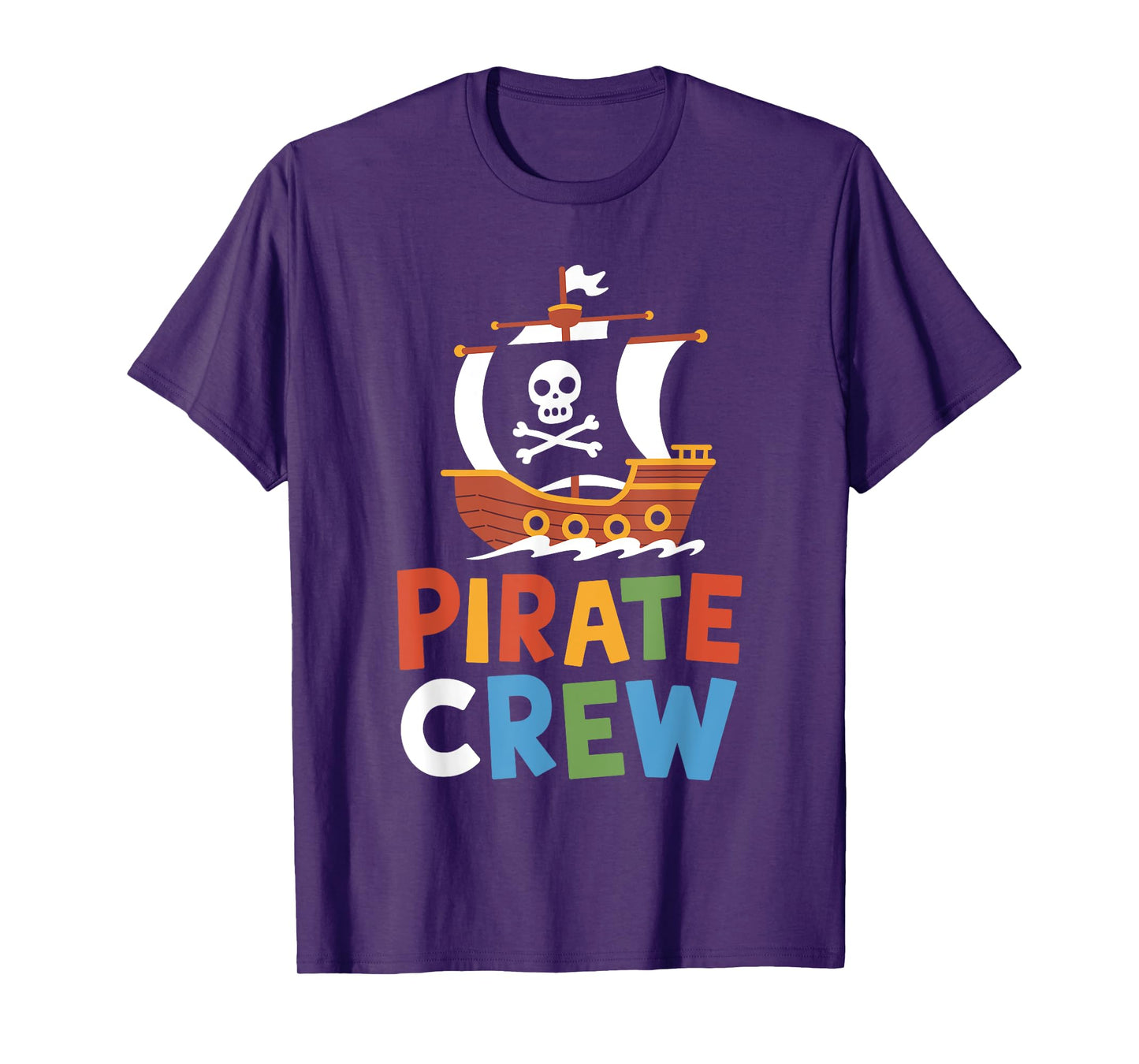 Pirate Crew Fun Group Matching Pirate Squad T-Shirt