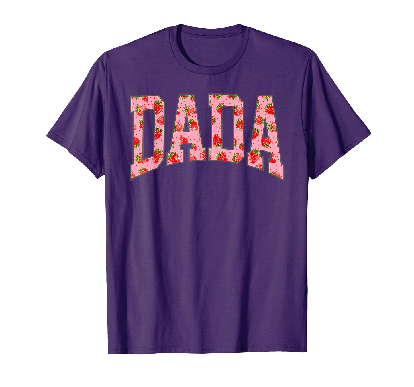 Dada Of The Berry Sweet One Strawberry First Birthday T-Shirt