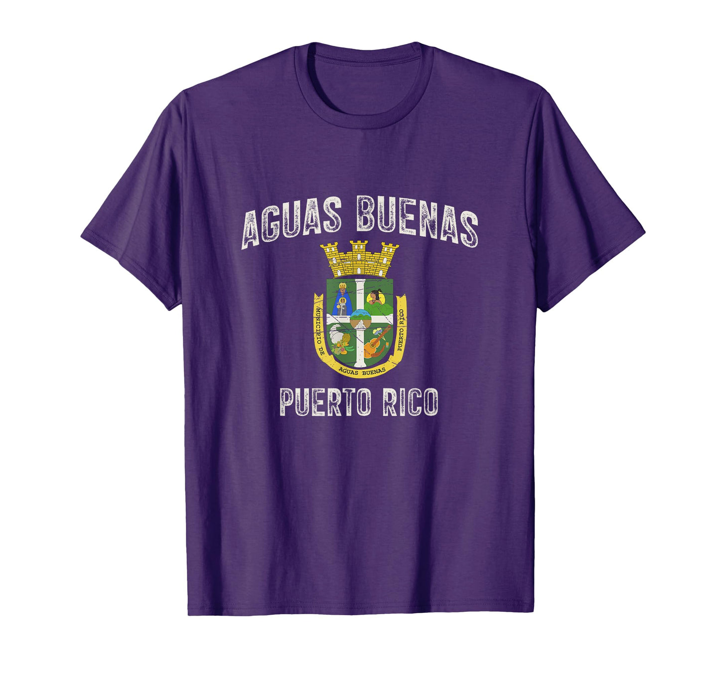 Aguas Buenas City in Puerto Rico, Aguas Buenas Armorial T-Shirt