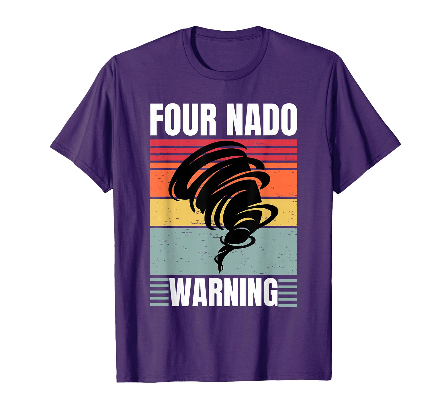 Four Nado Fournado 4th Birthday 4 Years Old Kids Boys girls T-Shirt
