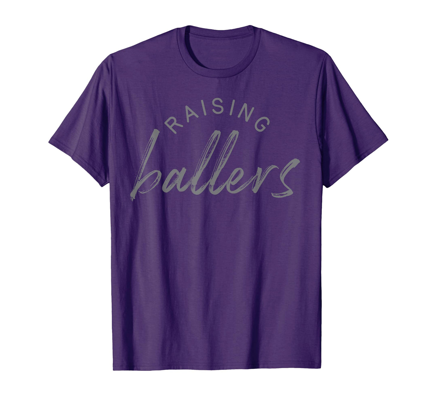 Raising Ballers Mom Shirt Cute Mothers Day Gift 2 T-Shirt