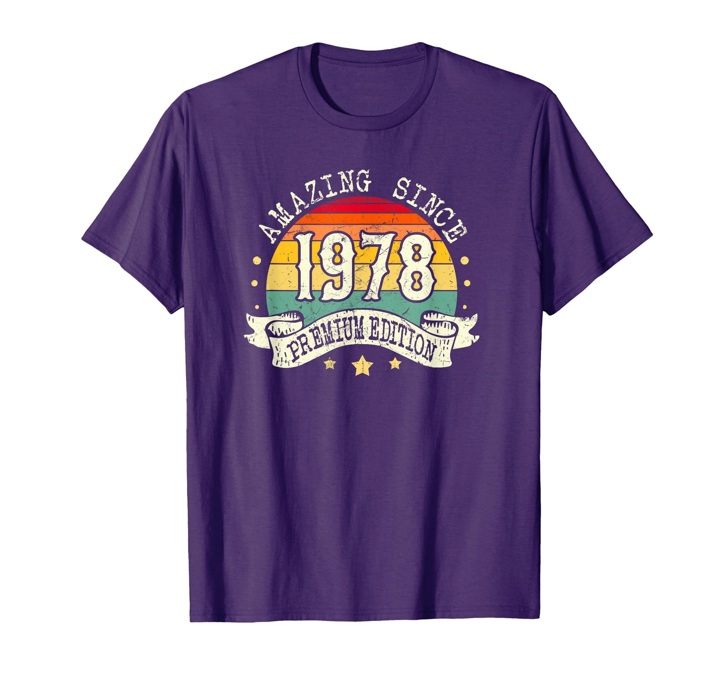 1978 Birthday Amazing Premium Edition Born In 1978 Birthday T-Shirt