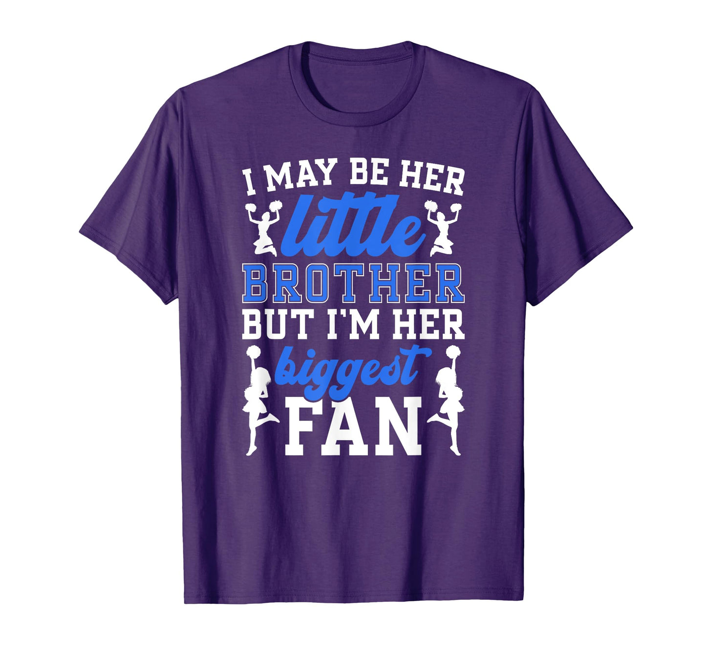 Her Biggest Fan Cheer Brother Of A Cheerleader Bro T-Shirt