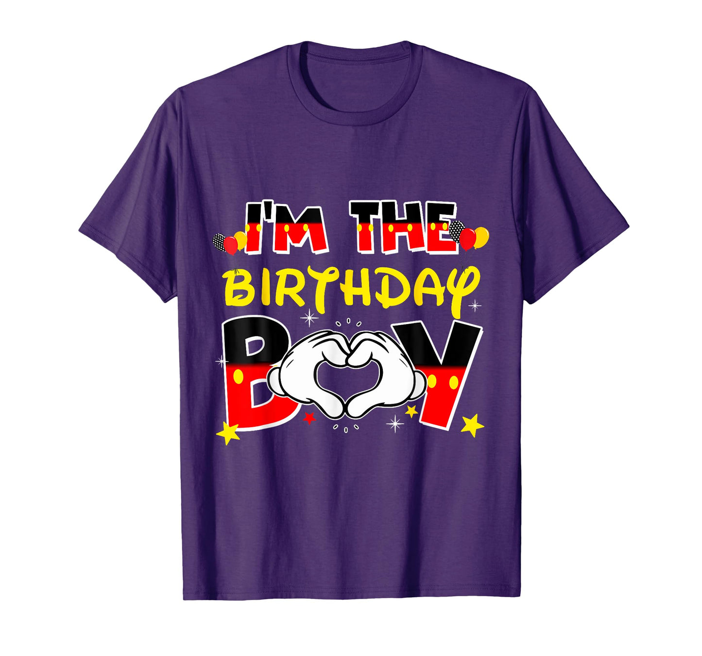 I'm The Birthday Boy Family Matching Decor For Men Women T-Shirt