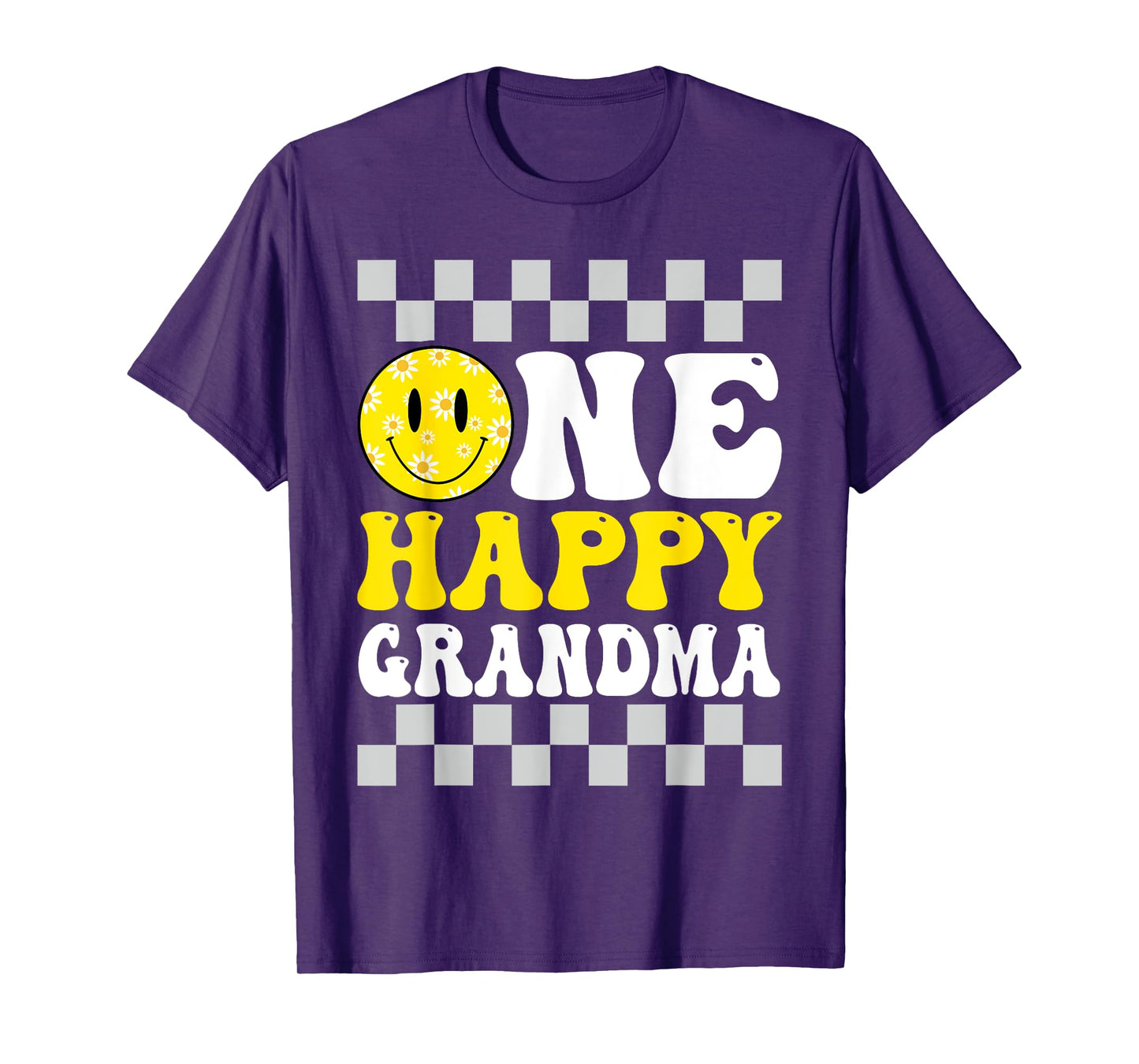 One Happy Dude Grandma 1st Birthday Family Matching T-Shirt