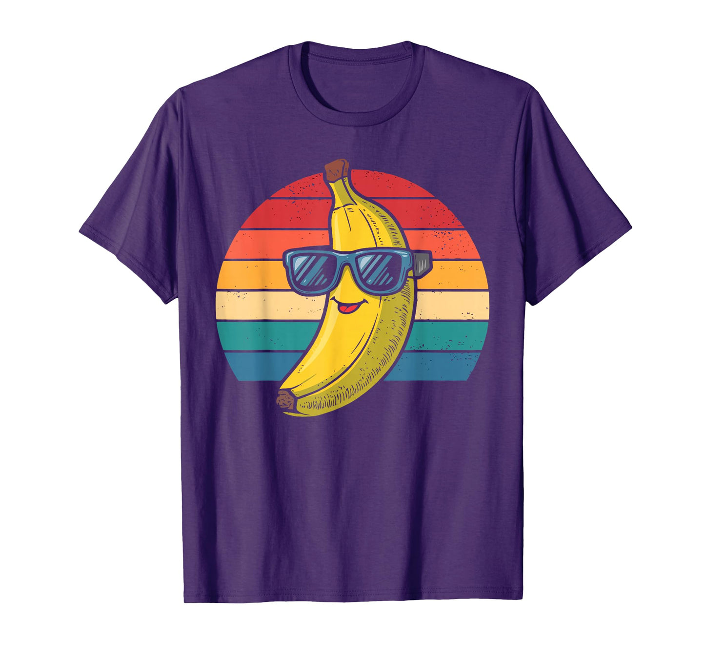 Retro Banana Novelty Fun for Men Women Kids T-Shirt