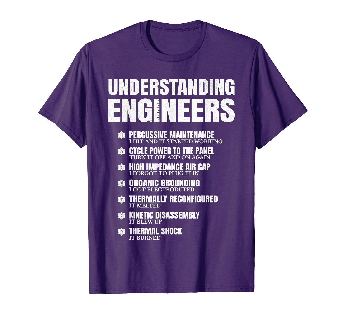 Understanding Engineers Funny Sarcastic Engineering T-Shirt