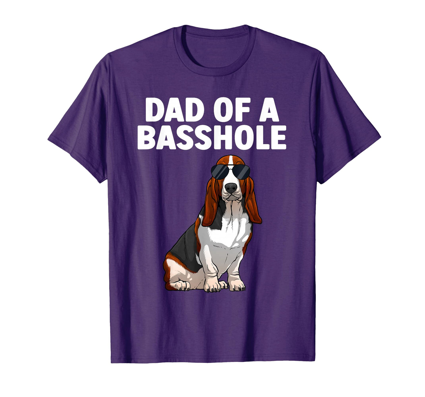 Cool Basset Hound Design For Men Dad Dog Basset Hound Lovers T-Shirt