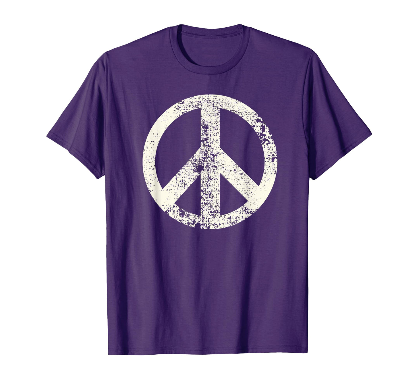 Peace Sign Bright Colorful Flowers 60's 70's Hippie Costume T-Shirt