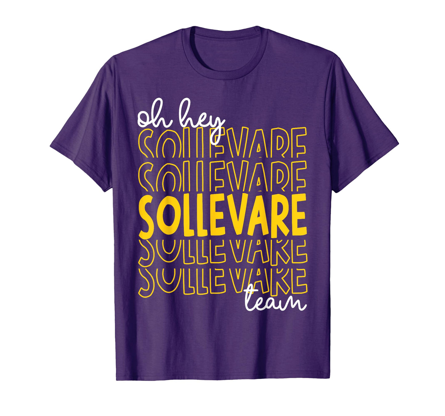 Oh Hey Sollevare Team House of Uplifting RCA School Style T-Shirt