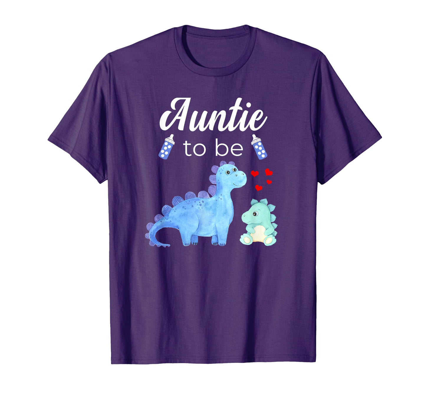 Auntie To Be Dinosaur Baby Shower For Boy T-Shirt