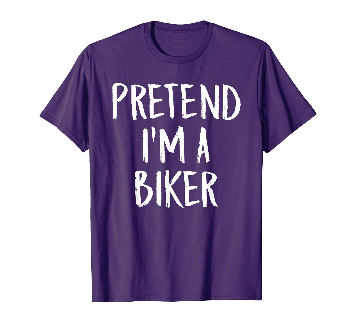 Pretend I'm A Biker Family Funny Halloween Party Costume T-Shirt